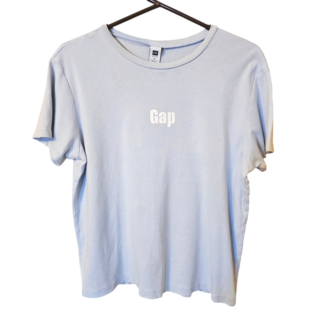 Vintage Y2K GAP Tee Pale Blue XL